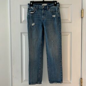 Abercrombie Mid rise Boyfriend Jeans 24